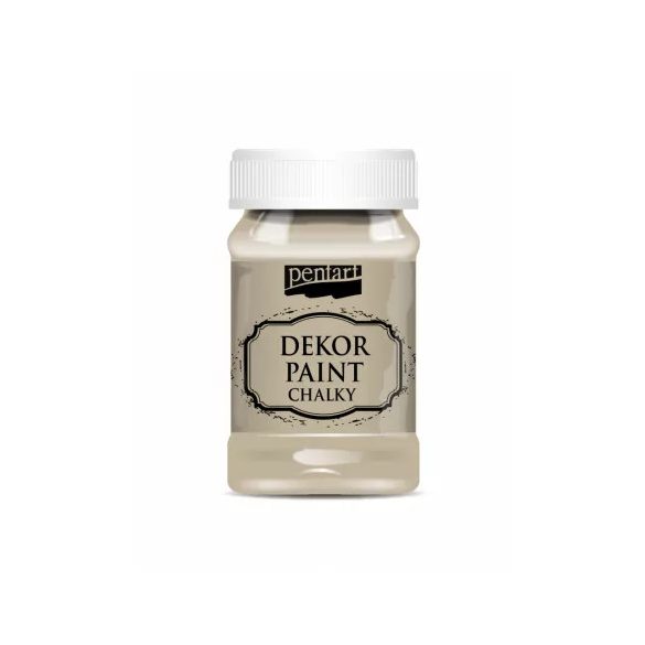 Dekor krétafesték lágy 100 ml - Cappuccino