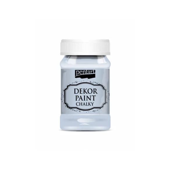 Dekor krétafesték lágy 100 ml - Jégkék
