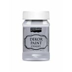 Dekor krétafesték lágy 100 ml - Szürke