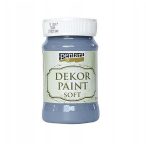 Dekor krétafesték lágy 100ml - Grafit