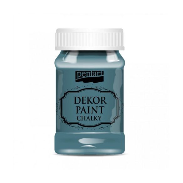 Dekor krétafesték lágy 100ml - Méregzöld
