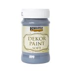 Dekor krétafesték lágy 100 ml - Indigó