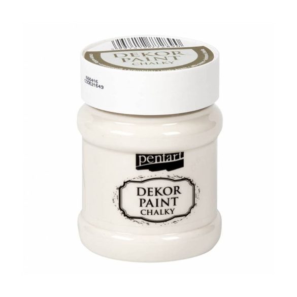 Dekor krétafesték lágy 230ml - Krémfehér