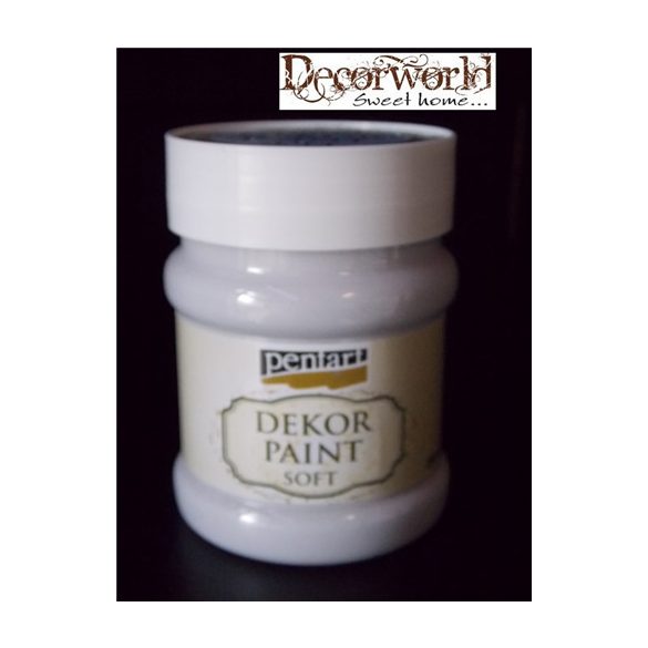 Dekor krétafesték lágy 230 ml - Galambszürke