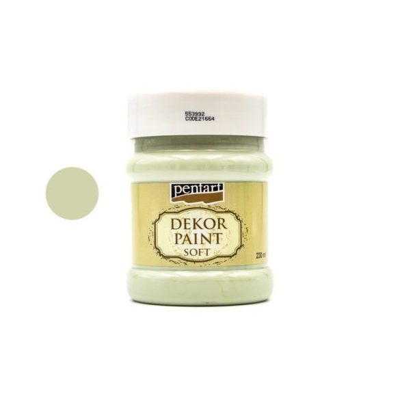 Dekor krétafesték lágy 230 ml - Country-zöld