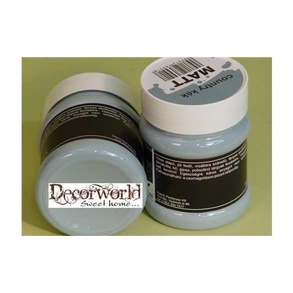 Dekor krétafesték lágy 230 ml - Country-kék