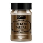 Dekormetál matt 100ml - Csokoládé