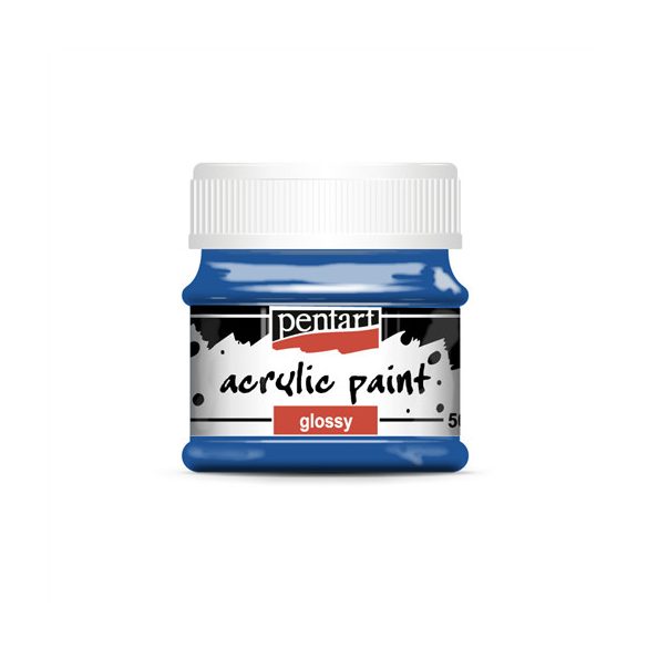 Fényes akrilfesték 50ml - Kék