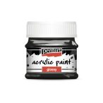 Fényes akrilfesték 50ml - Fekete