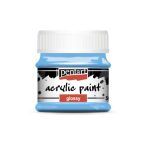 Fényes akrilfesték 50ml - Világoskék