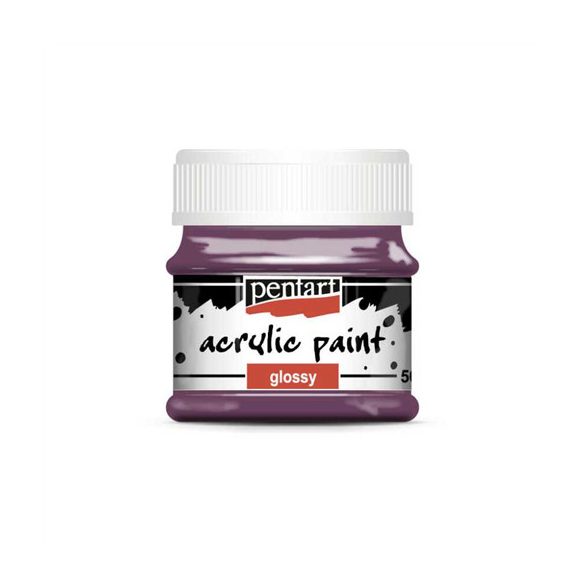 Fényes akrilfesték 50 ml - Lila