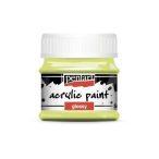 Fényes akrilfesték 50ml - Lime