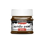 Fényes akrilfesték 50 ml - Sötétbarna
