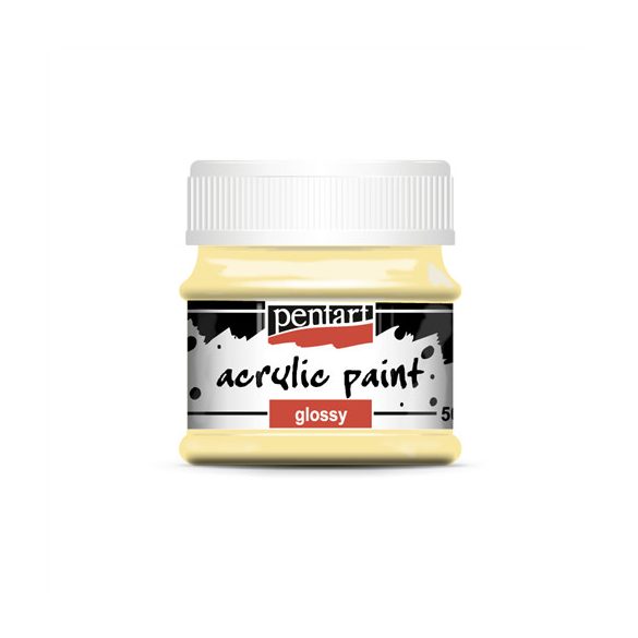 Fényes akrilfesték 50 ml - Tejeskévé