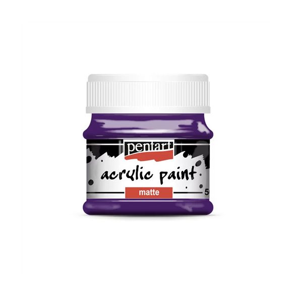 Fényes akrilfesték 50ml - Ametiszt