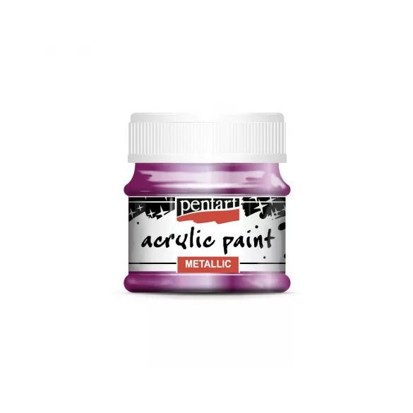 Metál akrilfesték 50ml - Világoslila
