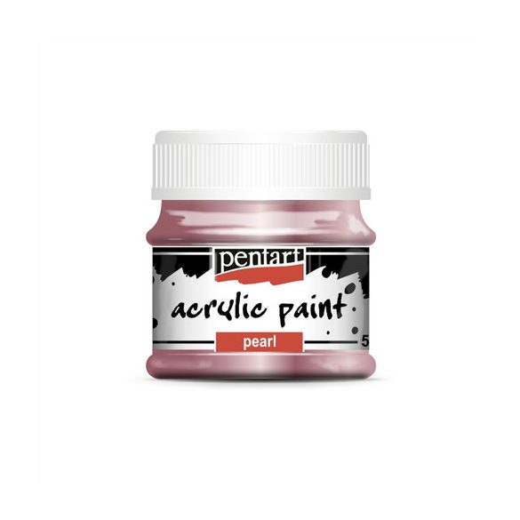 Gyöngyház akrilfesték 50ml - Lila