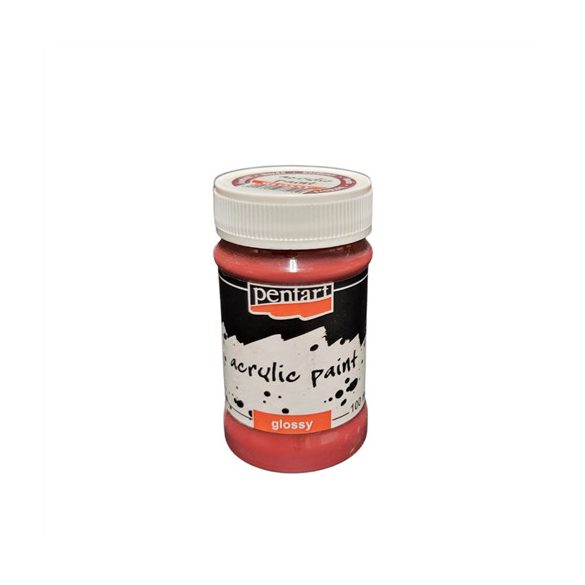 Fényes akrilfesték 100ml - Bordó