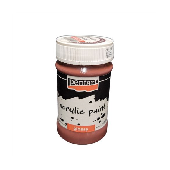 Fényes akrifesték 100ml - Sötétbarna