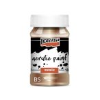 Metál akrilfesték 100ml - Antikarany