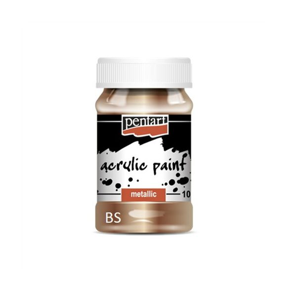 Metál akrilfesték 100ml - Antikarany