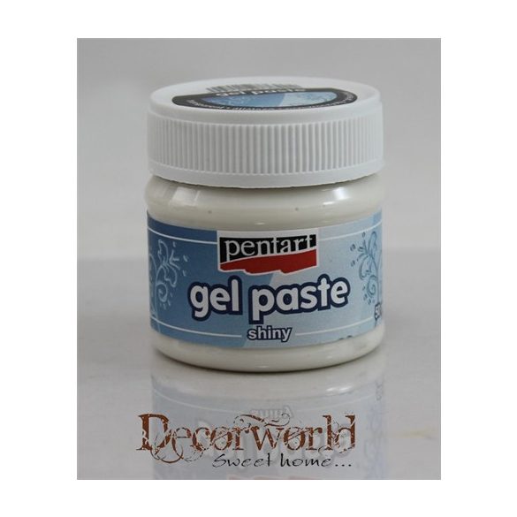 Gélpaszta fényes 50ml - Fehér