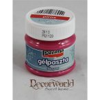 Gélpaszta fényes 50ml - Piros