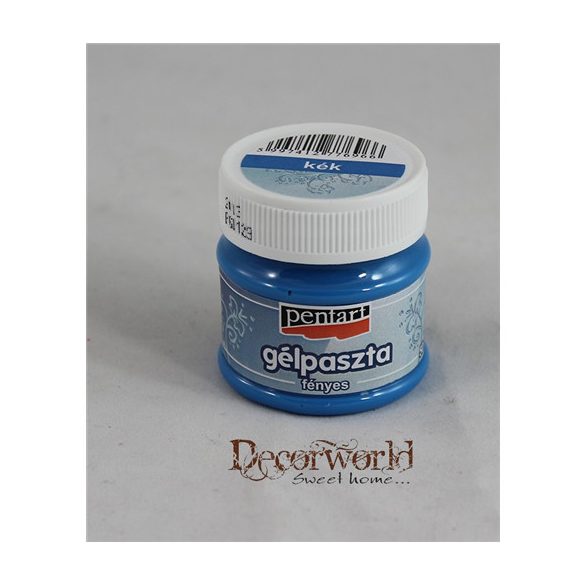Gélpaszta fényes 50ml - Kék