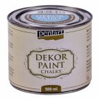 Dekor krétafesték lágy 500ml - Lenkék