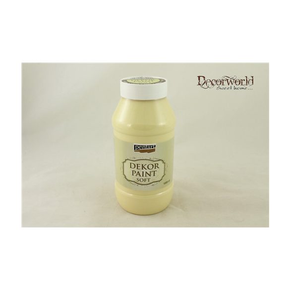 Dekor krétafesték lágy 1000ml - Sárga