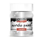 Metál akrilfesték 230ml - Ezüst