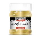 Metál akrilfesték 230ml - Arany