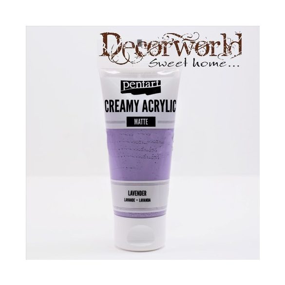 Krémes akrilfesték matt 60ml levendula