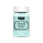 Dekor krétafesték lágy 100ml - Platinazöld