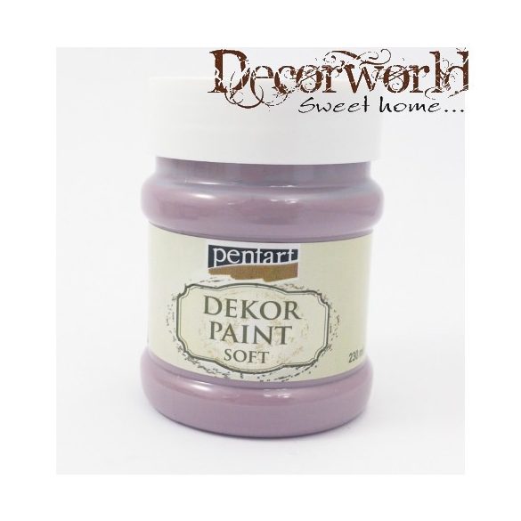 Dekor krétafesték lágy 230 ml - Country lila