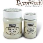 Dekor krétafesték lágy 230 ml - Borókazöld