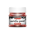 Metál akrilfesték 50ml - Aranyvörös