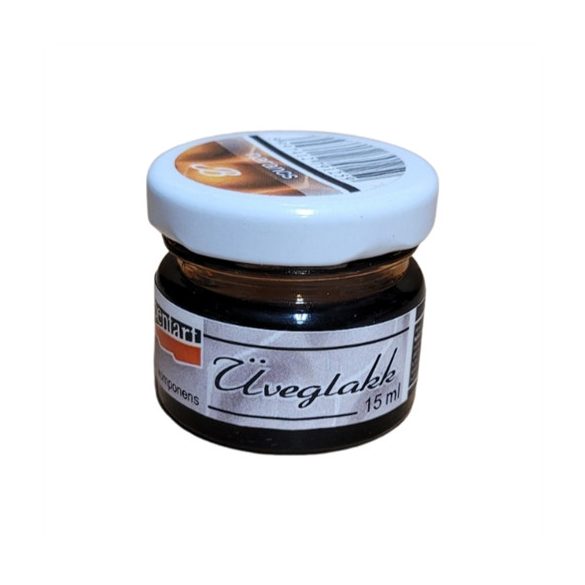 Üveglakk B komponens 15 ml - Fekete