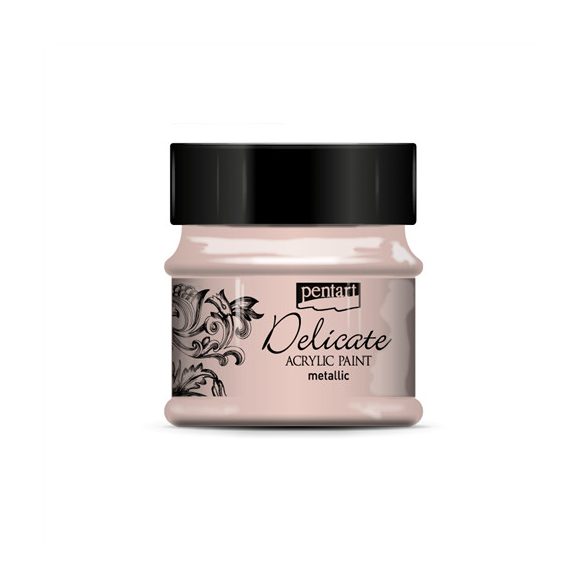 Akrilfesték Delicate metál 50ml - Rózsaarany