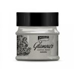 Glamour metál akrilfesték 50ml - Platinum