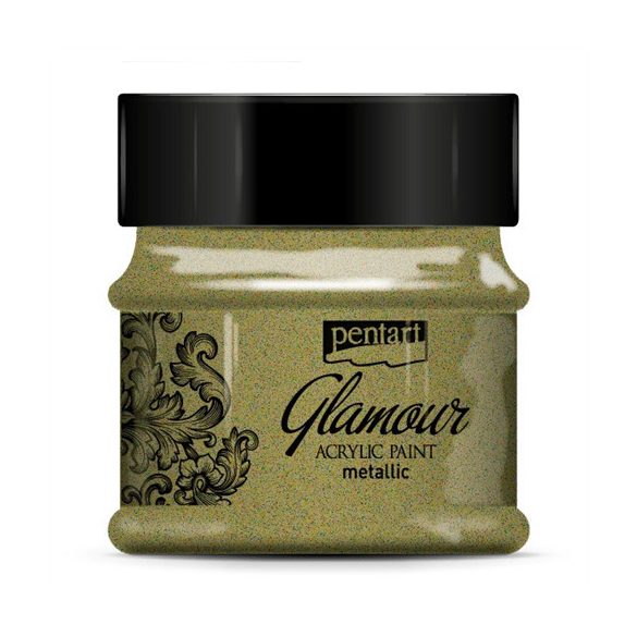 Glamour metál akrilfesték 50ml - Antikarany
