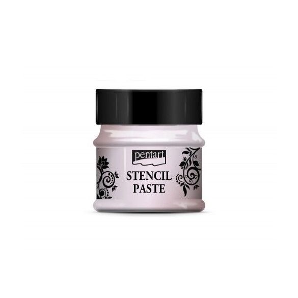 Stencilező paszta 50ml gyöngyház - Vattacukor
