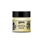 Stencilező paszta 50ml gyöngyház - Vanília