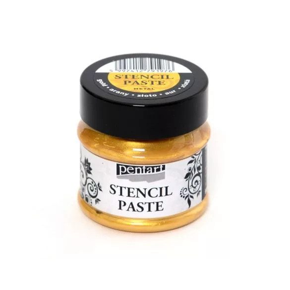Stencilező paszta 50ml metál - Arany