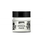Stencilező paszta 50ml metál - Ezüst