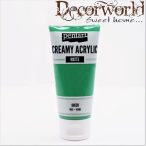 Krémes akrilfesték matt 60ml zöld