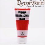 Krémes akrilfesték matt 60ml piros