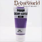 Krémes akrilfesték matt 60ml lila