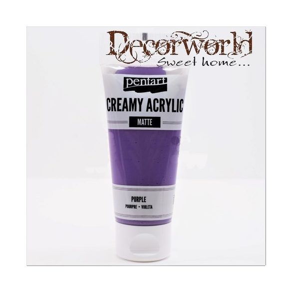 Krémes akrilfesték matt 60ml lila