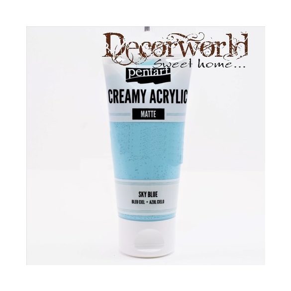 Krémes akrilfesték matt 60ml égkék